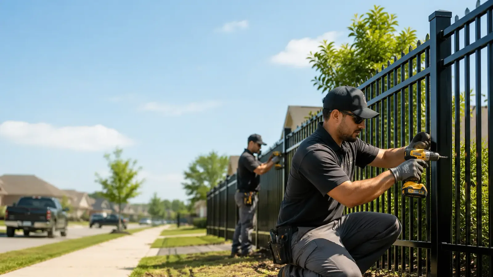 Metal Fence Installation in Richboro, PA